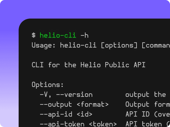 Helio CLI